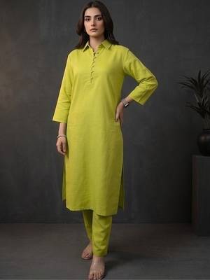 Women Regular Kurta with Trousers 5