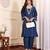 Women Embroidered Panelled Thread Work Kurta&Palazzos