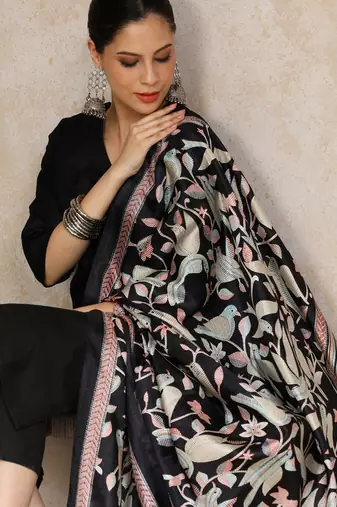 Women Regular Kurta with Trousers & With Dupatta