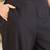 Black Floral Embroidered Straight A-Line Kurta With Trouser