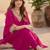Women Dyed Regular Gotta Patti Kurta with Trousers