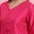 V-Neck Thread Work Kurta With Trousers & Dupatta