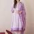 Floral Printed V-Neck Empire Pure Cotton Anarkali Kurta With Trouser And Dupatta