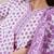 Floral Printed V-Neck Empire Pure Cotton Anarkali Kurta With Trouser And Dupatta