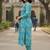 Women Floral Printed Regular Thread Work Pure Cotton Kurta with Trousers & With Dupatta