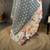 grey premium cotton blend printed saree with unstitched blouse piece.