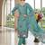 Firozi handwoven jamdani cotton suits 3pis pair