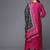 Brocade Yoke with Gota Detail Kurta with Trouser with Bandhani Printed Dupatta