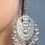 Oxidized jhumki earrings: handmade silver look jaipur jewelry