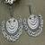 Oxidized jhumki earrings: handmade silver look jaipur jewelry