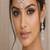 Silver crystal maang tikka set, indian bridal headpiece, rhinestone forehead jewelry