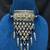 Oxidised silver tribal choker necklace | vintage ethnic statement hasli torque necklace