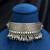 Oxidised silver torque choker necklace with ghungroo | vintage tribal boho statement jewellery