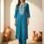 Women Floral Embroidered Regular Thread Work Kurta with Trousers