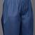 Blue Sleeveless Halter Neck Straight Republic Day Kurta with Trouser & Bandhani Printed Dupatta