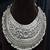 Handmade oxidized silver tone ghungroo choker|boho tribal necklace