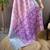 lilac tissue silk blend kanjeevaram zari woven saree with unstitched blouse piece.