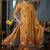 Gold handwoven jamdani cotton suit