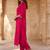 Women Floral Embroidered Regular Kurta with Trousers & With Dupatta