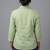 Light green floral embroidered short kurti