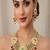 Antique gold kundan necklace set | indian bridal jewelry with pearls & red stones