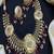Antique gold kundan necklace set | indian bridal jewelry with pearls & red stones