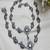Boho oxidized silver anklet, indian peacock payal, white crystal flower foot jewelry