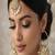 Indian pearl jhumka earrings and maang tikka set, kundan gold hoop jhumkas