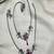 Oxidized silver camel anklet with red stones, traditional indian payal