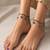 Handcrafted ghungroo silver plated anklets, oxidised brass payal with bells