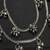 Handcrafted ghungroo silver plated anklets, oxidised brass payal with bells