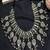Vintage tribal silver statement necklace, boho gypsy choker necklace
