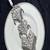 Oxidized silver kamar kandora, saree chabi challa, handmade indian satka waist keychai