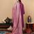 Yoke Design Regular Sequinned Kurta with Trousers & With Dupatta