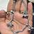 Oxidized silver ghungroo anklet | traditional indian payal with bells