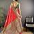 rani satin silk blend zari woven saree with unstitched blouse piece.