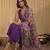 Women Floral Regular Gotta Patti Kurta with Trousers & With Dupatta