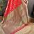 rani satin silk blend zari woven saree with unstitched blouse piece.
