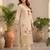 Women Floral Embroidered Regular Thread Work Pure Cotton Kurta with Trousers & With Dupatta