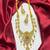 Antique gold lakshmi temple jewelry long necklace set