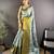 grey tissue silk blend kanjeevaram zari woven saree with unstitched blouse piece.