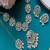 Kundan choker set: indian bridal jewelry with pearls