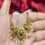 Antique gold temple necklace set with earring, south indian bridal jewelry