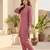 Women Ethnic Motifs Embroidered Regular Thread Work Kurta with Trousers