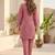 Women Ethnic Motifs Embroidered Regular Thread Work Kurta with Trousers