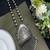 Oxidized silver tribal necklace: boho brass ethnic jewelry