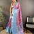 rani tissue silk blend kanjeevaram zari woven saree with unstitched blouse piece.