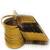 Gold bangle set: stackable indian chudi, minimalist ethnic jewelry, size 2.8