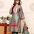 Ethnic Motifs Printed Chanderi Silk Tunic With Trousers