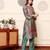Ethnic Motifs Printed Chanderi Silk Tunic With Trousers